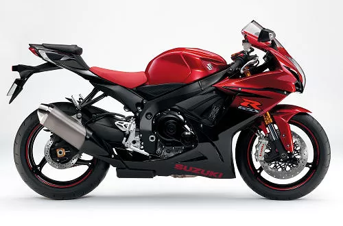 Foto de perfil del 750 GSX-R SE 2014 en color indefinido.