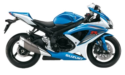 Foto de perfil del 750 GSX-R 2009 en color indefinido.