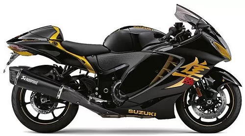 Foto de perfil del GSX 1300 R Hayabusa Bol d’Or 2022 en color indefinido.