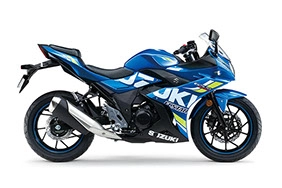 Foto de perfil del GSX 250 R 2019 en color indefinido.