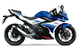 Foto de perfil del GSX 250 R 2019 en color indefinido.