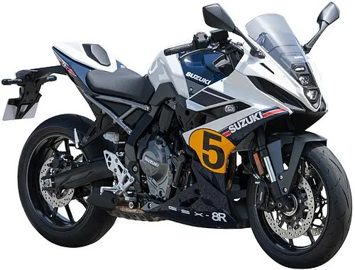 Profile photo of 800 GSX-8R Legend Edition 2024 in color white / black.
