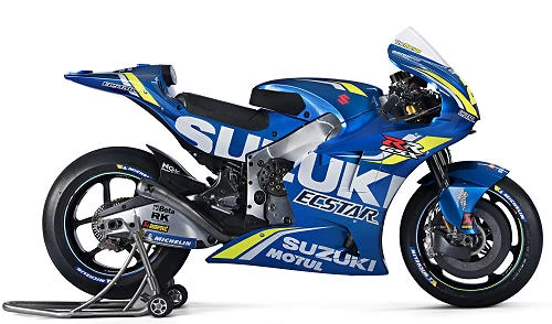 Foto de perfil del GSX-RR 2018 en color indefinido.