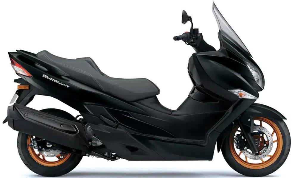Profile photo of AN 400 Burgman 2026 in color black.