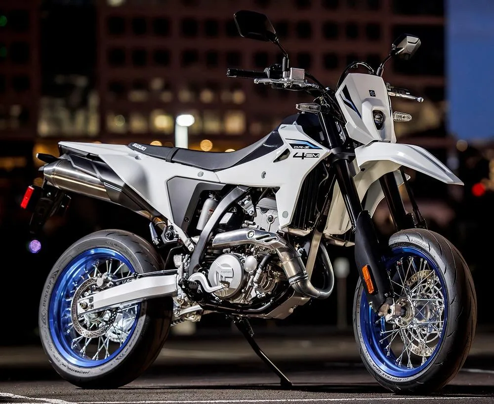 Suzuki DR-Z4SM 400 2026 - Motorcycle specifications, reviews, photos