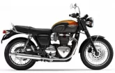 Motorcycle Triumph 1200 Bonneville T 120 2020