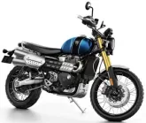 Motorcycle Triumph 1200 Scrambler XE 2020