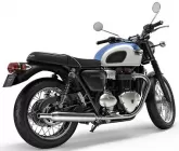 Motorcycle Triumph 900 Bonneville T 100 2020
