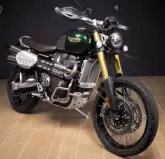 Motorcycle Triumph 1200 Scrambler Steve McQueen Edition 2021