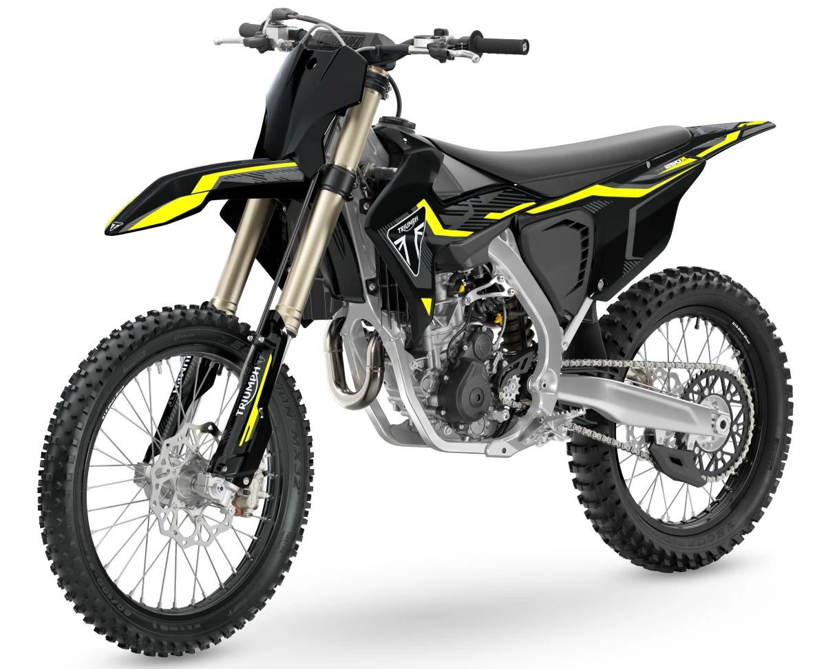 Une moto Triumph TF 250-X de 2027.