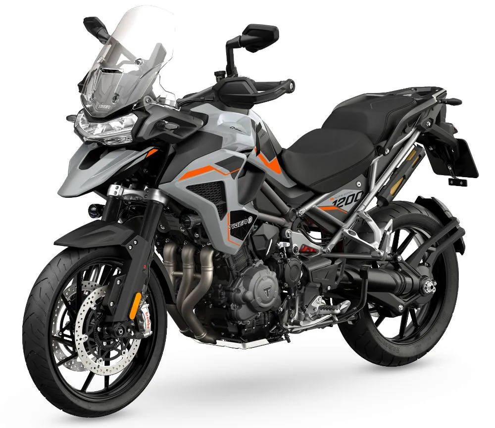 Une moto Triumph Tiger 1200 Alpine Edition de 2026