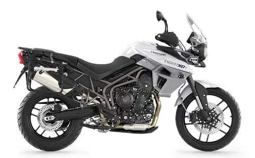 Profile photo of TIGER 800 XRT 2017 in color white.