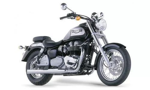 Foto de perfil del 800 BONNEVILLE AMERICA 2002 en color indefinido.