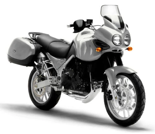 Photo de profil de la 955i Tiger 2005 en couleur gris