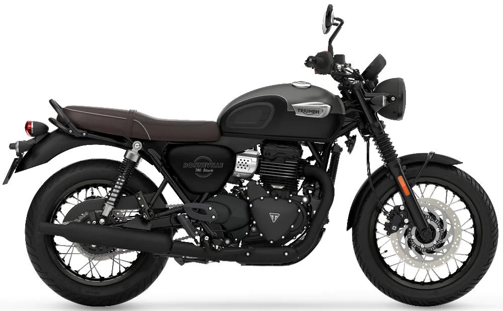 Profile photo of Bonneville 400 T40 2027 in color black.