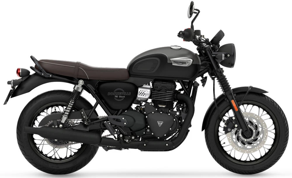 Profile photo of Bonneville 400 T40 Black 2027 in color black.