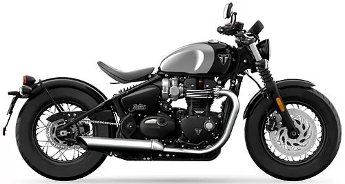 Profile photo of 1200 Bonneville Bobber édition Chrome 2023 in color black.