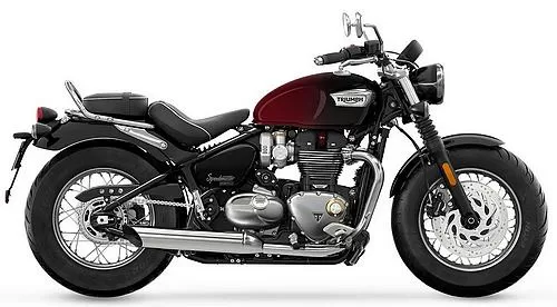 Foto de perfil del 1200 Speedmaster Red Stealth Edition 2024 en color rojo.