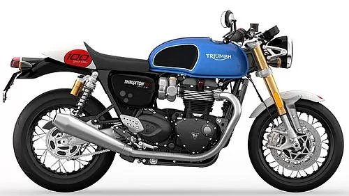 Foto de perfil del 1200 Thruxton RS Ton Up Special Edition 2022 en color indefinido.