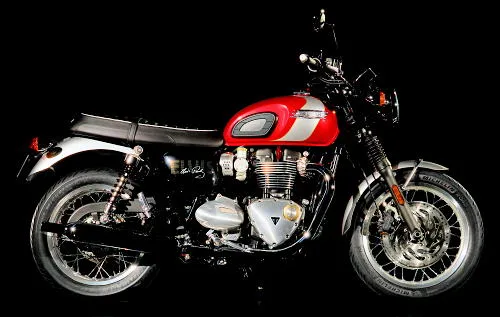 Profile photo of 1200 Bonneville T 120 Elvis Presley Limited Edition 2024 in color red.