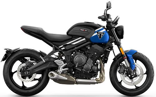 Profile photo of 660 Trident 2025 in color black / blue.