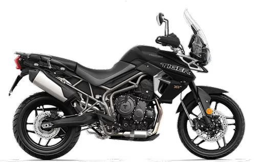 Foto de perfil del Tiger 800 XRX 2018 en color indefinido.