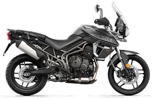 Foto de perfil del Tiger 800 XRt 2019 en color indefinido.