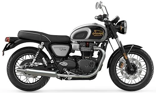Profile photo of 900 Bonneville T 100 Icon Edition 2025 in color grey / black.