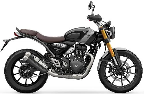 Profile photo of Scrambler 400 X 2024 in color black.