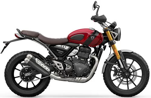 Profile photo of Scrambler 400 X 2026 in color red.