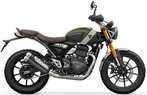Profile photo of Scrambler 400 X 2026 in color green.