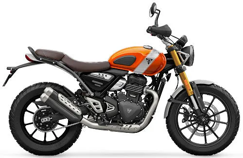 Profile photo of Scrambler 400 X 2026 in color orange.