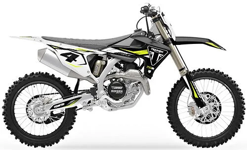Photo de profil de la TF 450-RC 2025 en couleur gris