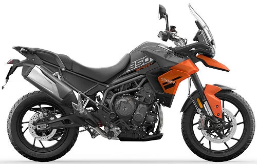 Foto de perfil del Tiger 850 Sport 2023 en color indefinido.