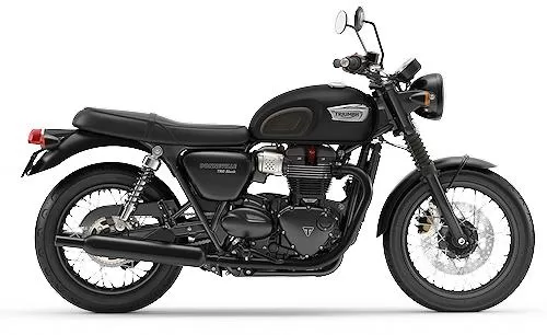 Photo de profil de la 900 BONNEVILLE T 100 Black 2018 en couleur non défini