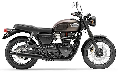 Photo de profil de la 900 Bonneville T 100 Black 2020 en couleur non défini
