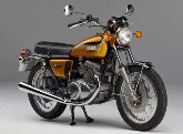 Moto Yamaha TX 750 1972