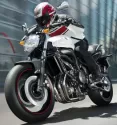 Moto Yamaha FZ6 600 S2 2008