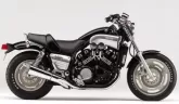 Motorcycle Yamaha 1200 V-MAX 1991
