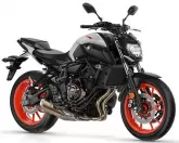 Motorcycle Yamaha 700 MT-07 2020