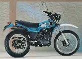 Moto Yamaha DT 400 MX 1977