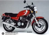 Moto Yamaha XJ 650 1982