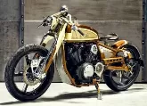 Moto Yamaha XV 950 Yard Built -Playa del Rey- 2015