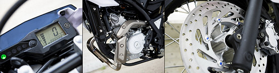 Essai de la Yamaha WR 125 X 2011