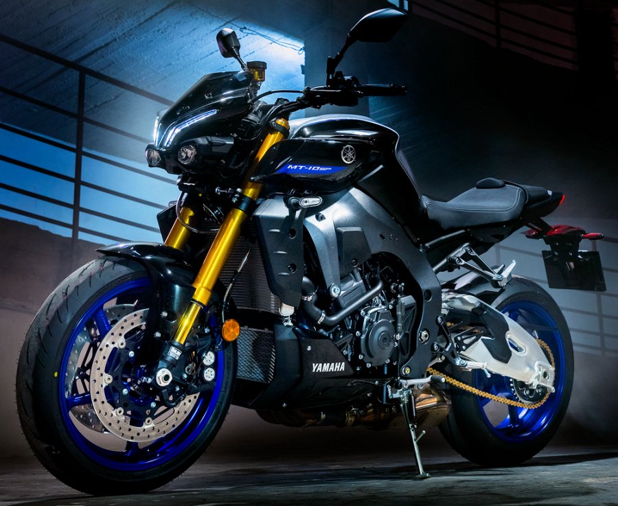 Déflecteur Aile Avant Carbone Noir Pour Yamaha MT-10 SP & MT-10 2022-2025