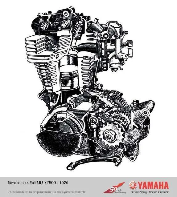 Yamaha XT 500 1976 - 4