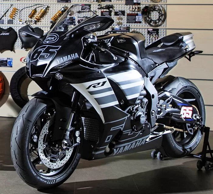 Yamaha R1 1000 Jonathan Rea Replica coloris "Winter Test"