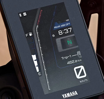 Yamaha XT 700 Ténéré 2023 - compteur TFT couleur