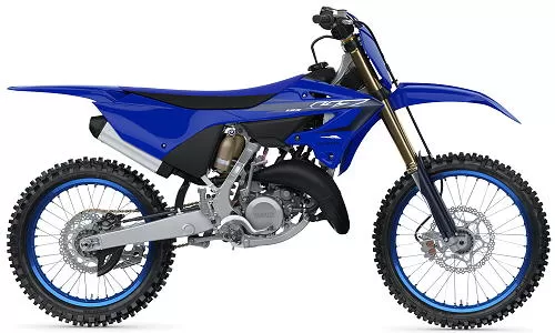 Photo de profil de la YZ 125 2023 en couleur bleu