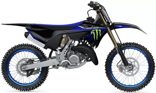 Photo de profil de la YZ 125 2023 en couleur noir